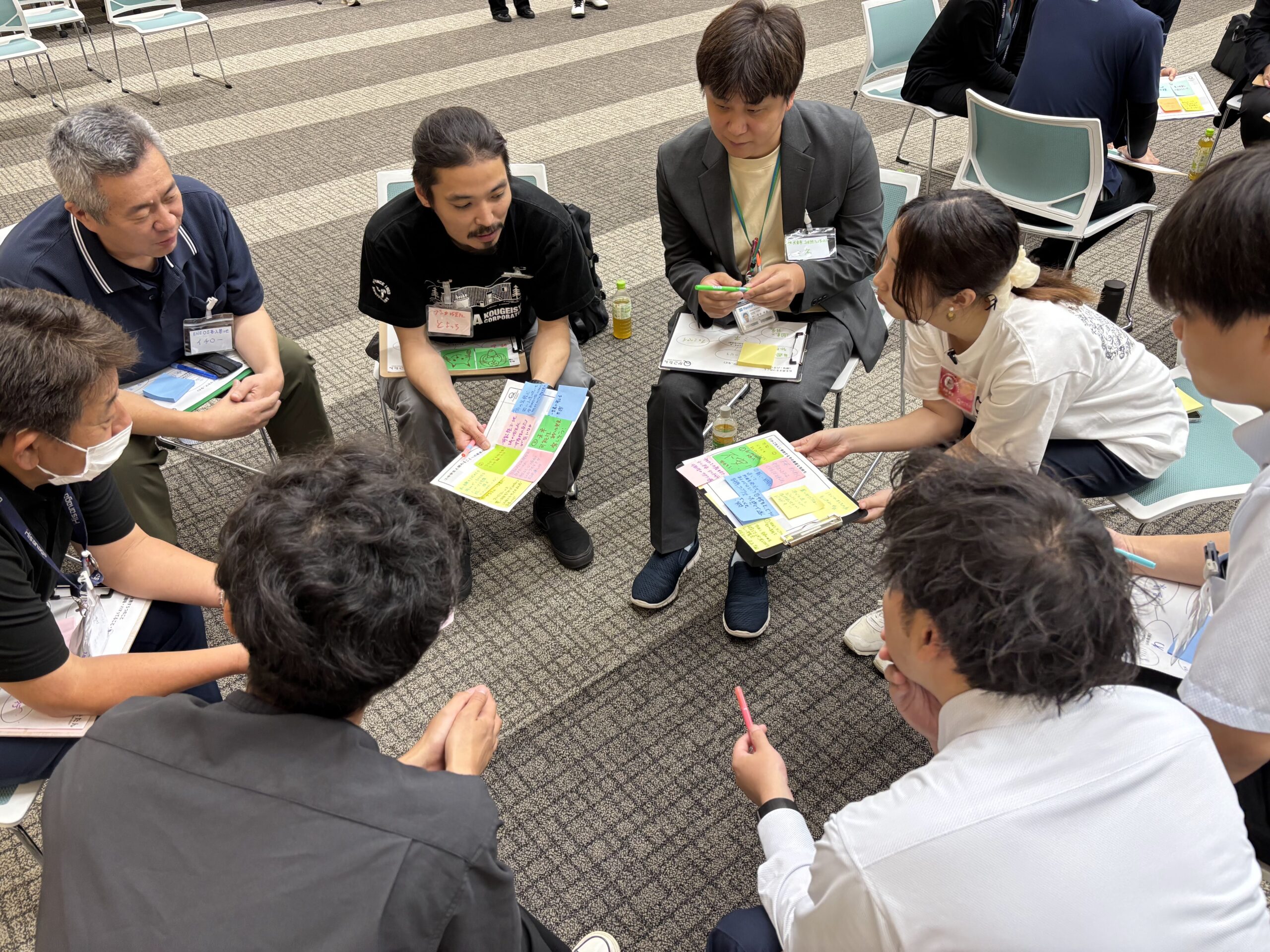 生徒だけでなく大人側も学び合っているかごたんの活動風景